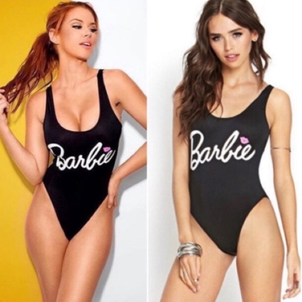 Women’s Barbie Black Swimsuit Costume